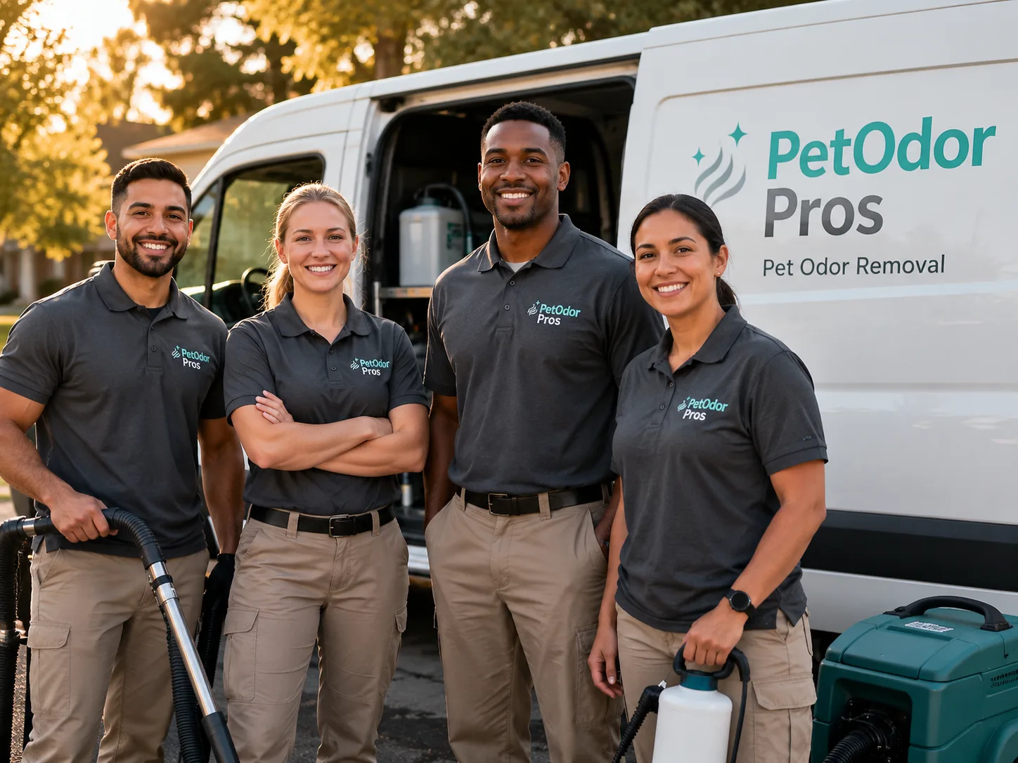 Pet Odor Removal team serving Leslie, WV
